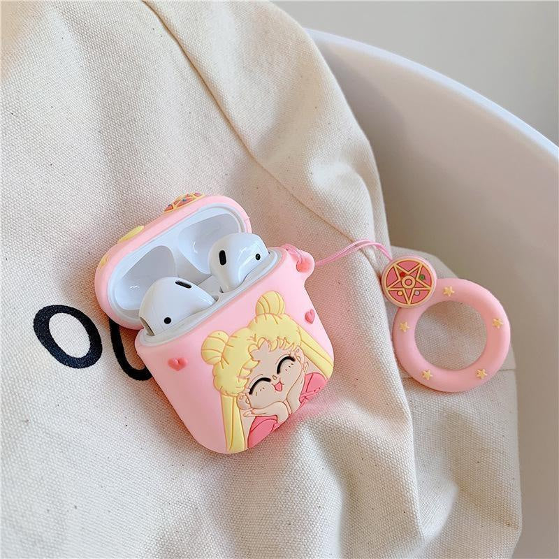 Kawaii usagi serena magical girl airpod case apple air pods