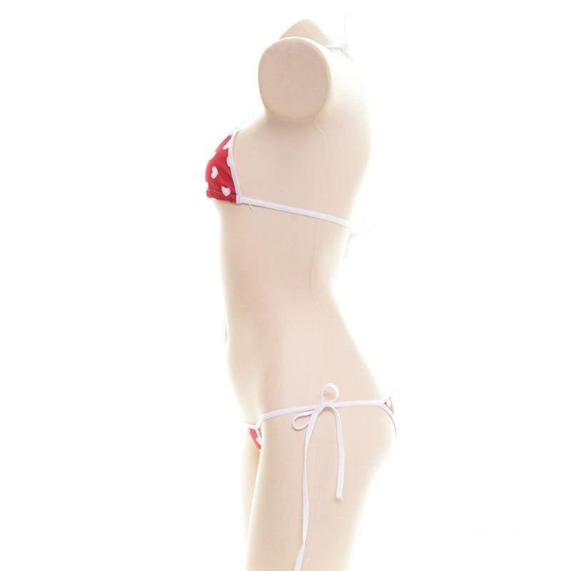 Valentine bikini - bathing suit - bikini - bikinis - hearts - lingerie