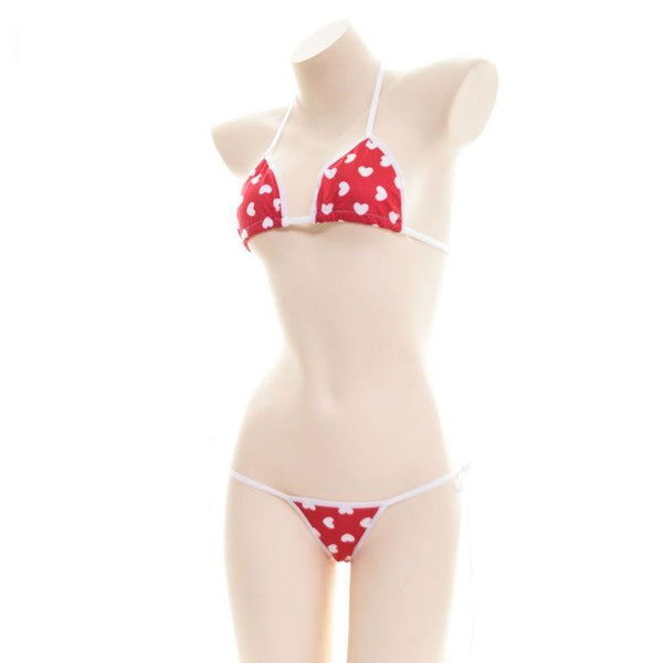 Valentine bikini - bathing suit - bikini - bikinis - hearts - lingerie