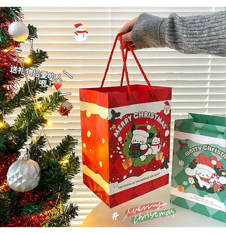 A very kawaii holiday gift bag - christmas - bags - gift - sanrio