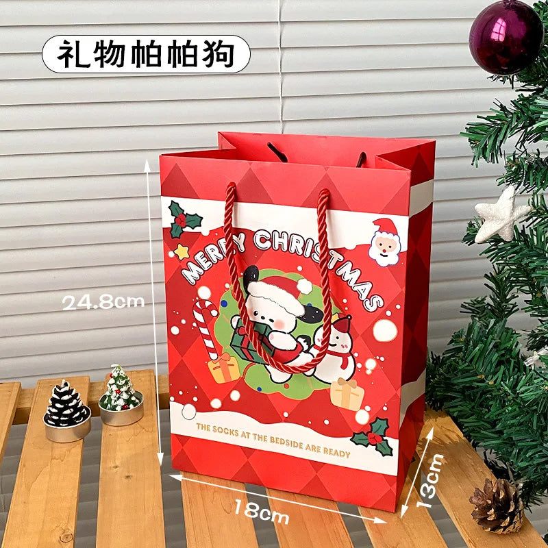 A very kawaii holiday gift bag - christmas - bags - gift - sanrio