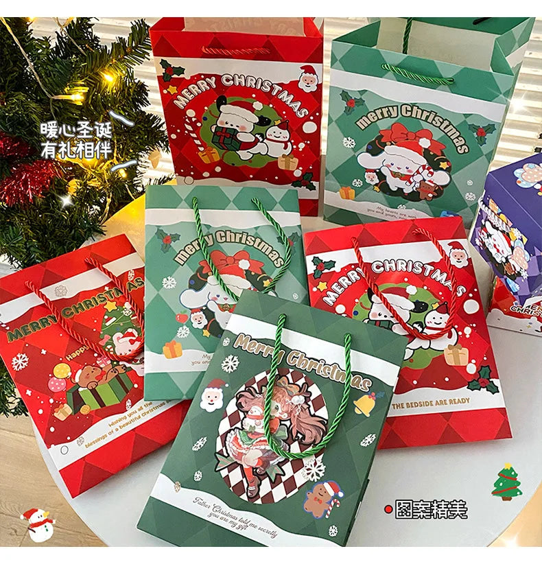 A very kawaii holiday gift bag - christmas - bags - gift - sanrio