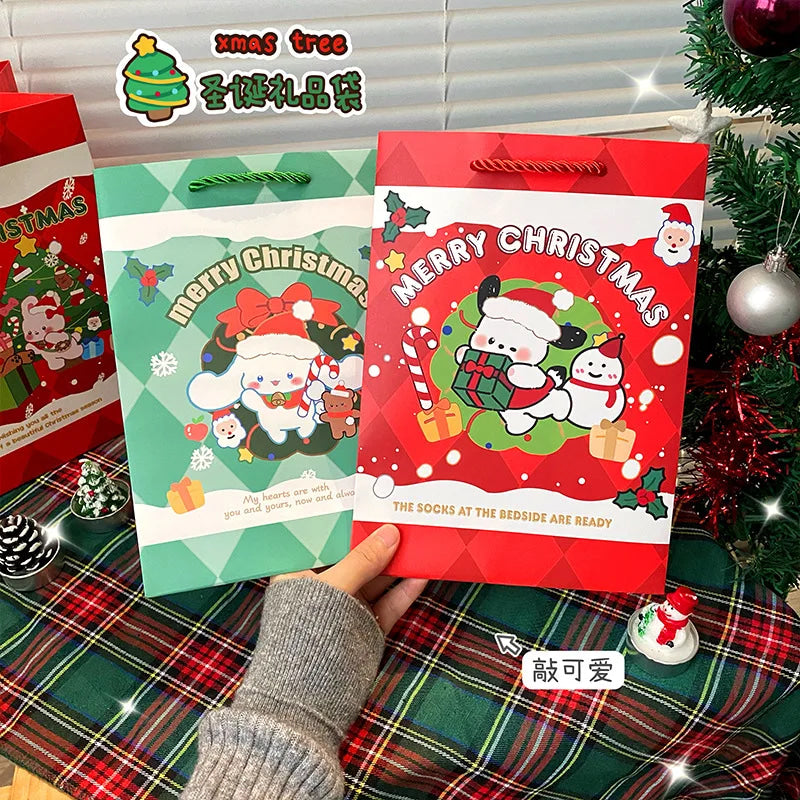 A very kawaii holiday gift bag - christmas - bags - gift - sanrio