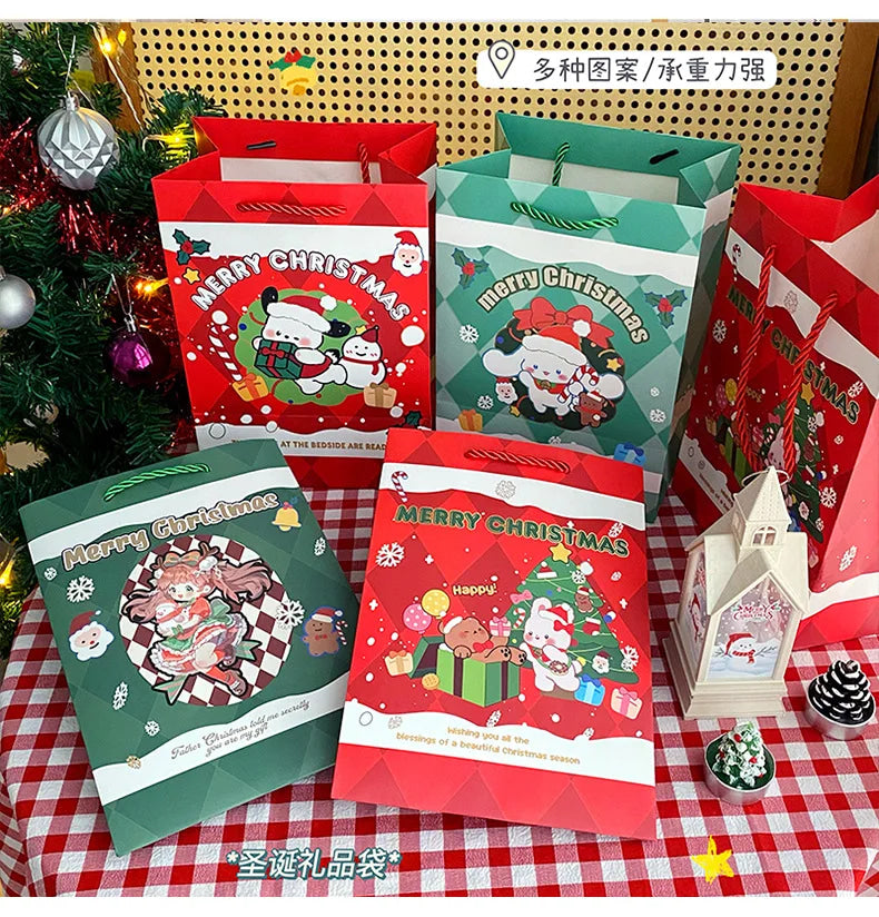 A very kawaii holiday gift bag - christmas - bags - gift - sanrio