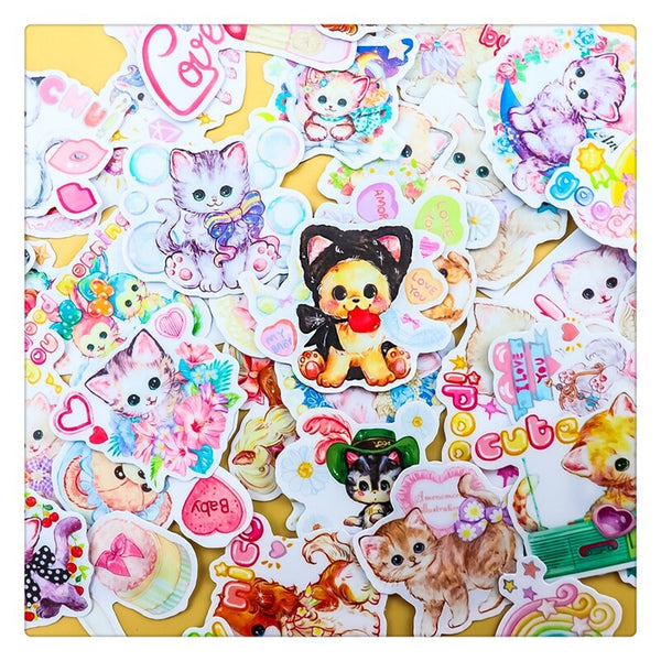 Vintage Animal Sticker Collection – Kawaii Babe