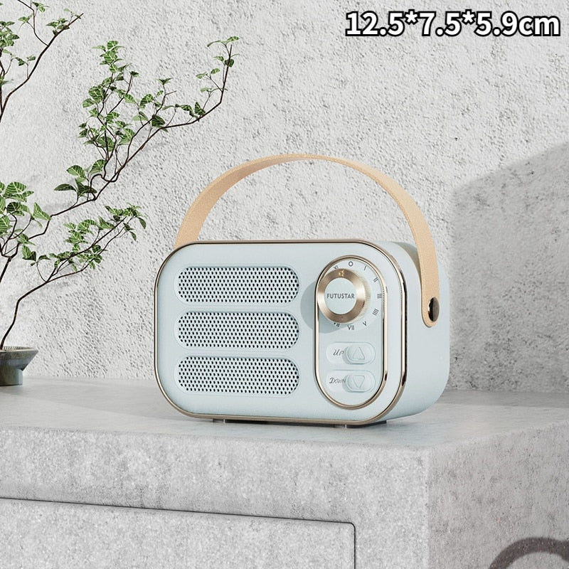 Kawaii vintage mini retro radio bluetooth speaker