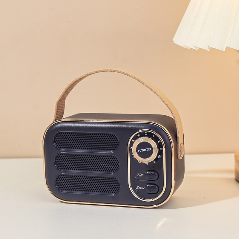 Kawaii vintage mini retro radio bluetooth speaker