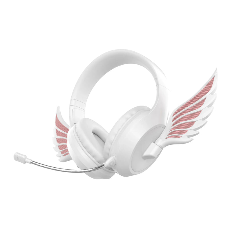 Winged led wireless headphones - anime - custom lights - headphones - headset - kawaii