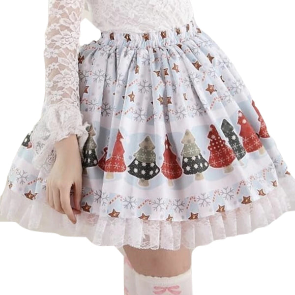 Winter wonderland skirt - christmas - cold weather - cozy aesthetic - egl