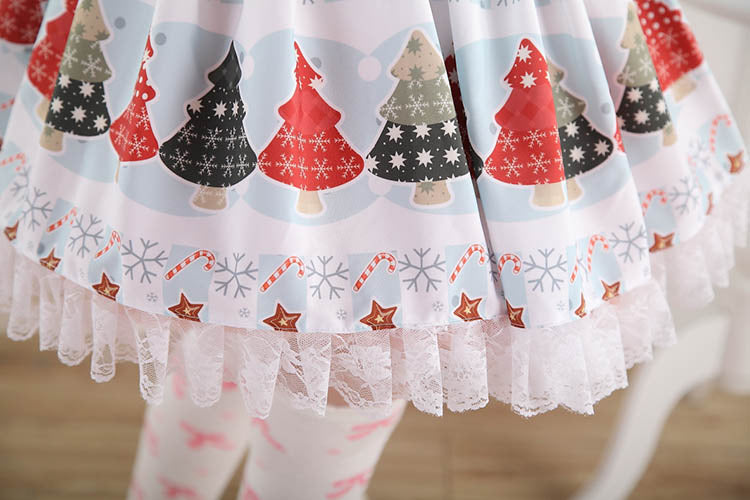 Winter wonderland skirt - christmas - cold weather - cozy aesthetic - egl