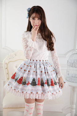 Winter wonderland skirt - christmas - cold weather - cozy aesthetic - egl