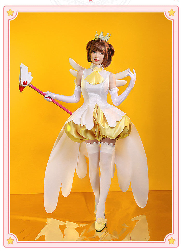 Yellow card captor cosplay - anime - cartoon - cosplay - girl - girls