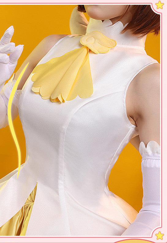 Yellow card captor cosplay - anime - cartoon - cosplay - girl - girls