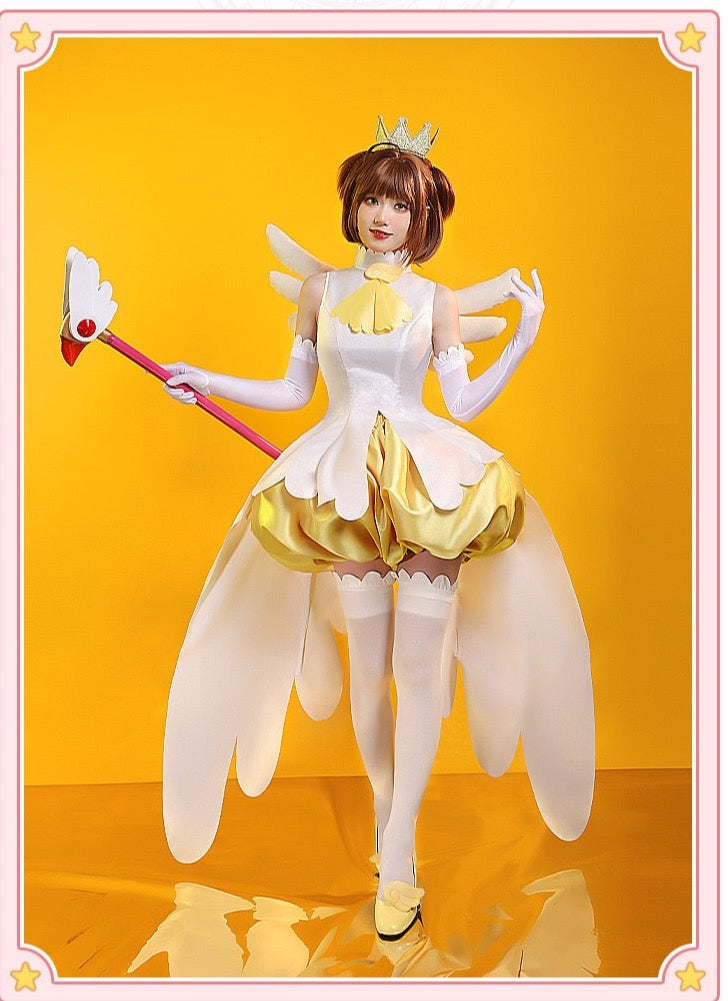 Yellow card captor cosplay - anime - cartoon - cosplay - girl - girls