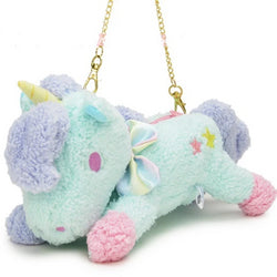 Sanrio Little Twin Stars Unicorn Purse Handbag Bag Kiki and Lala My Little Pony Plush Stuffed Toy Kawaii 