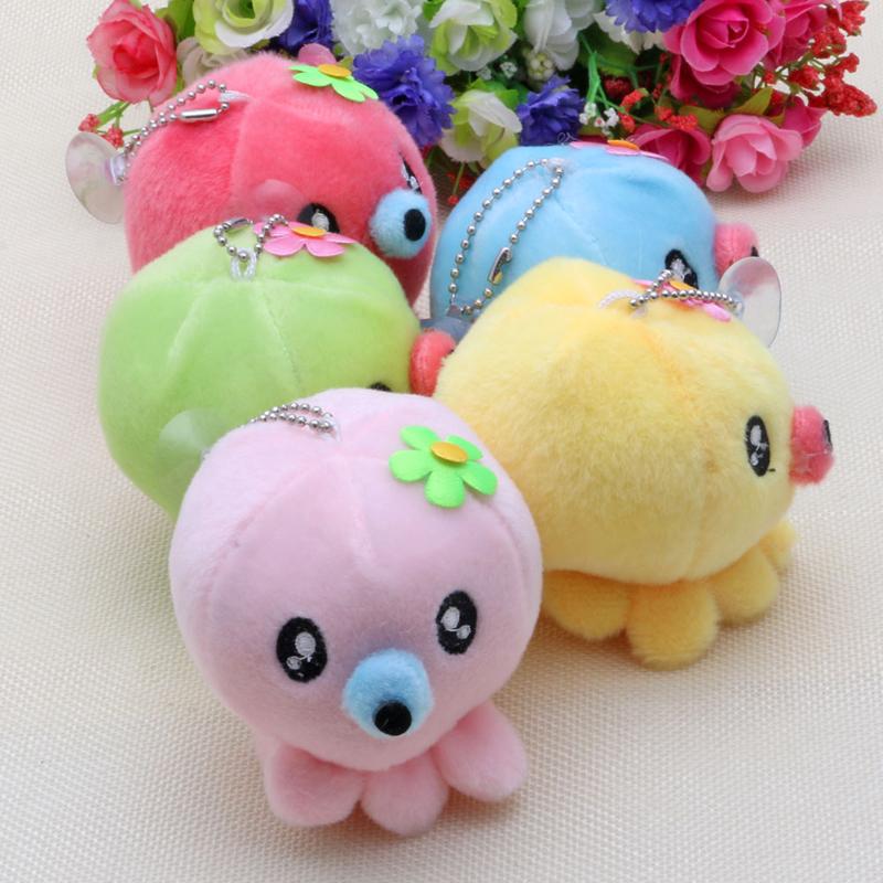 Baby Octopus Plush Keychain Soft Toy Stuffed Animal Kawaii Babe Baby Octopus Plush Keychain Soft Toy Stuffed Animal Kawaii Babe