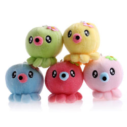 kawaii baby octopus plush stuffed animal toys soft plushies keychain phone strap kawaii babe