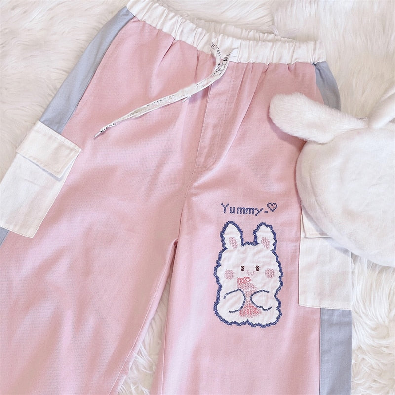 Japanese Kawaii Bunny Casual Pants YV90049