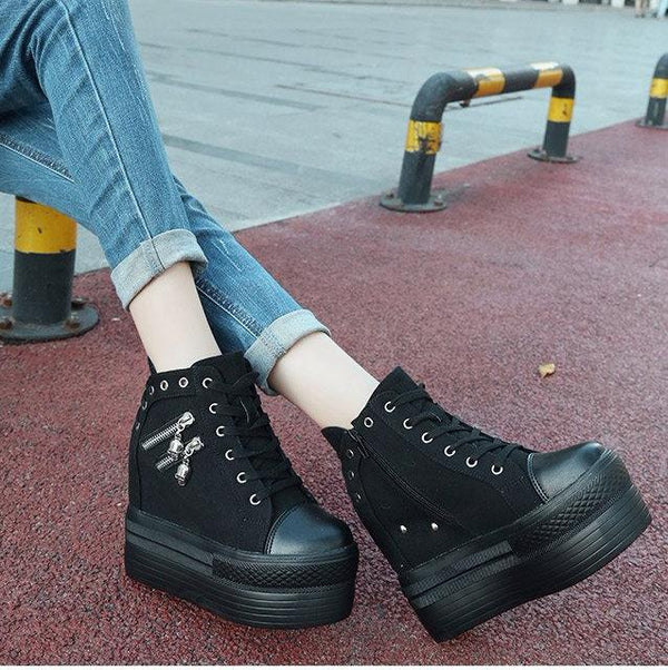 Is That The New Fairycore Women's Gothic Style Lace-Up Mary Jane Small Leather S Is That The New Fairycore Women's Gothic Style Lace-Up Mary Jane Small Leather S