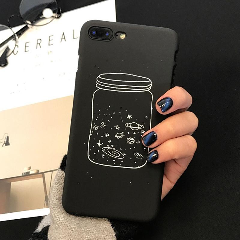 Black Space Planets Stars Goth iPhone Phone Case Cover Black Space Planets Stars Goth iPhone Phone Case Cover
