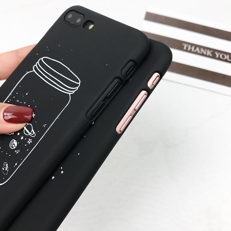 Black Space Planets Stars Goth iPhone Phone Case Cover | Kawaii Babe Black Space Planets Stars Goth iPhone Phone Case Cover | Kawaii Babe