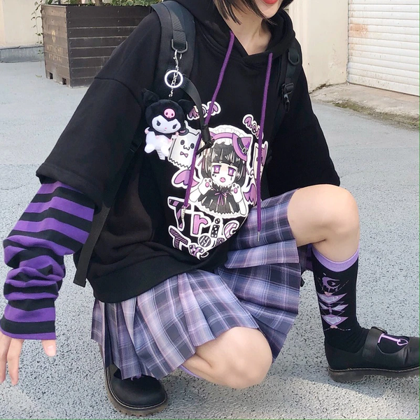 Plus size top harajuku clothing