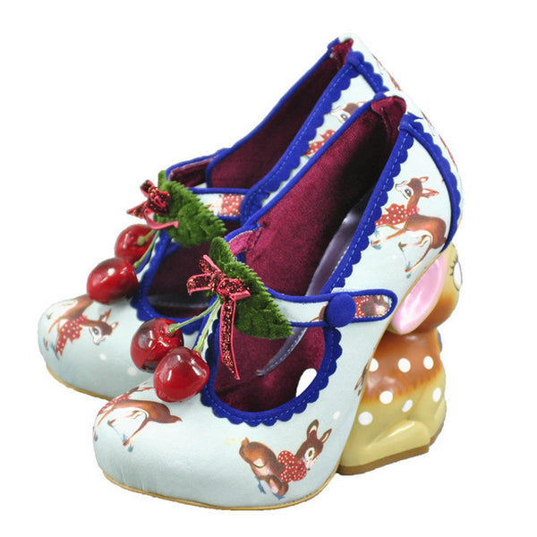 Irregular choice cherry deer clearance