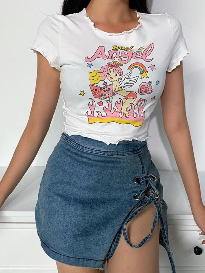 Angel Tee - Black – Girlfriends
