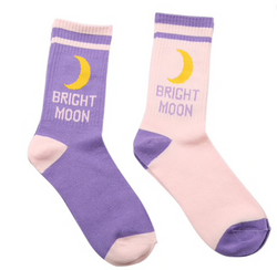 Kawaii Moon Socks