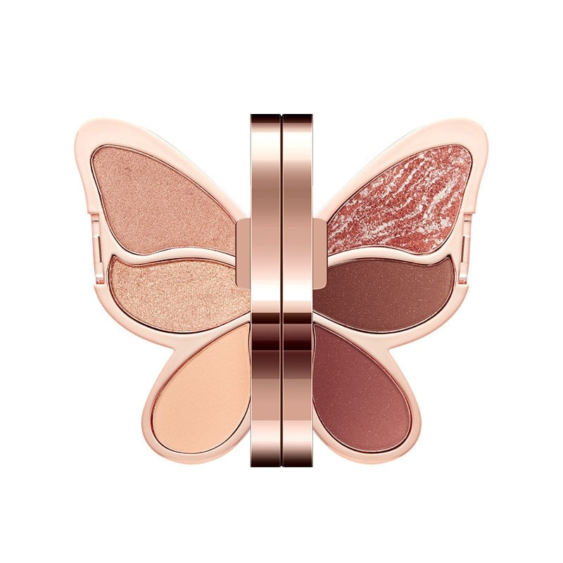 Angelic Butterfly Eyeshadow Palette - 1 Chocolate Mousse - eyeshadow