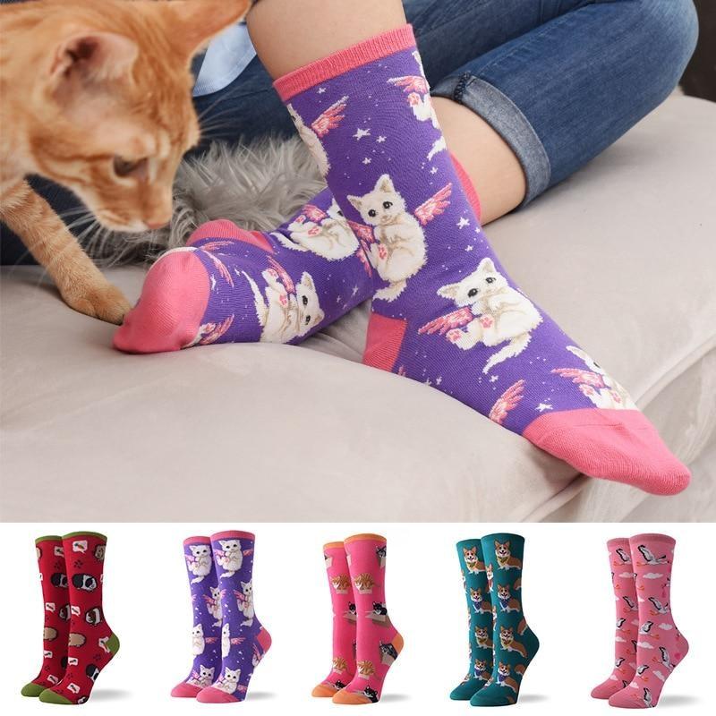 Angelic Kitten Socks - socks