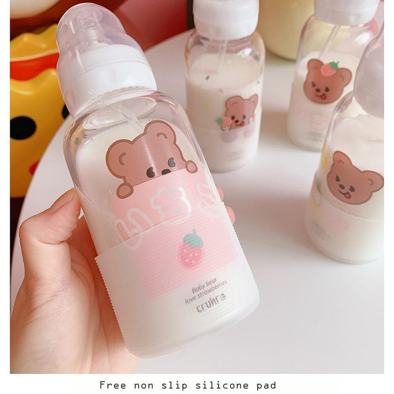 Strawbunny Adult Baby Bottle Kawaii Cute Strawberry Bunnies Kawaii Babe