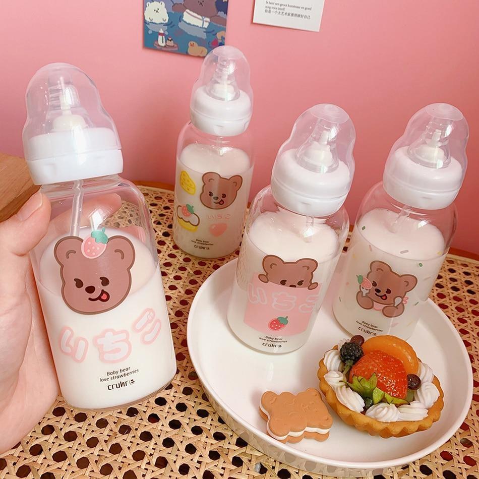 PURE Drinkware Bear Stainless Steel Baby Bottle