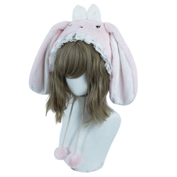 Baby Bun Lolita Bonnet - bunny ear, bunny ears, bunny girls, ears, hat Kawaii Babe