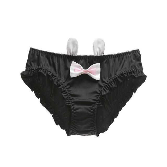 Baby Bun Panties - Black / M - underwear