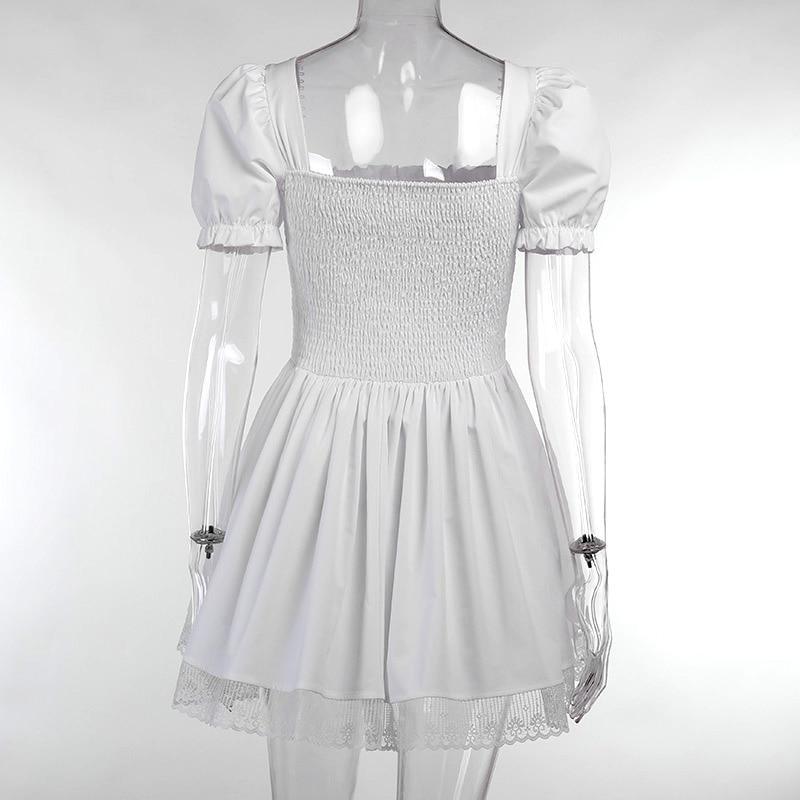 Babydoll Maiden Dress - canary, classic lolita, dresses, egl, girly