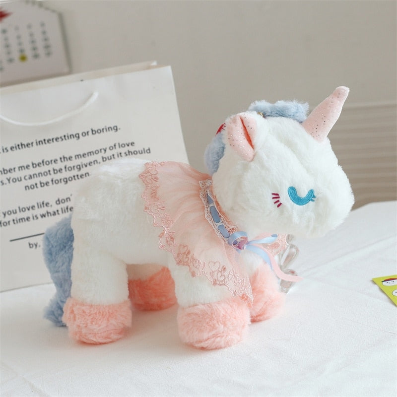 Ballerina Unicorn Plush Handbag - magical unicorn, magical unicorns, plush purse, unicorn, unicorn purse Kawaii Babe