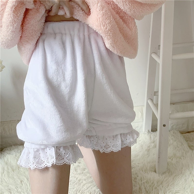 Bitty Baby Bloomers Fuzzy Furry Soft Shorts