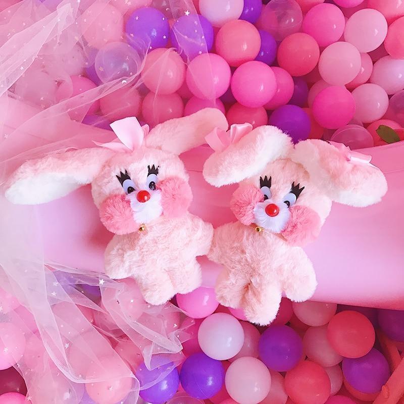 Bubblegum Bunny Plushie - Set of Both - fairy kei, little mouse, mimi plush, plush toys