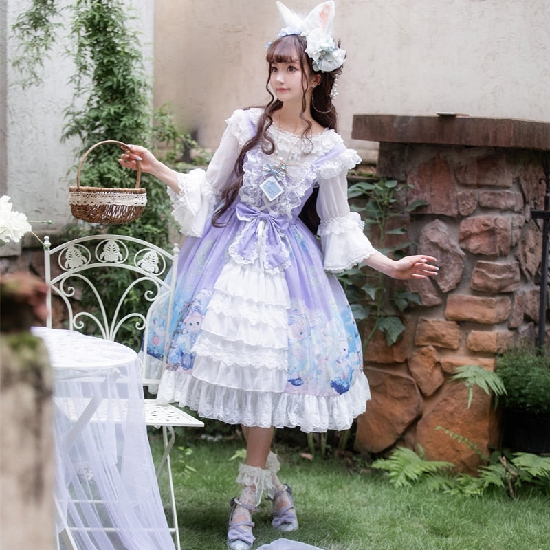 Bunny Star Kingdom Lolita Dress - Kawaii Babe