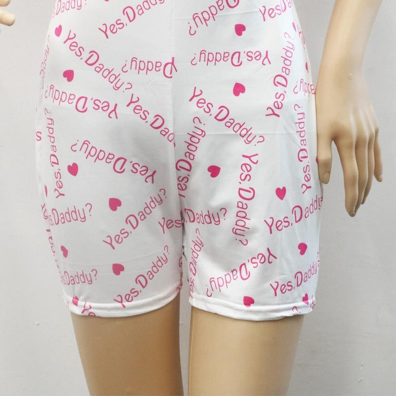 Butt-Flap Yes Daddy Romper - ab dl, abdl, adult babies, baby, baby diaper lover