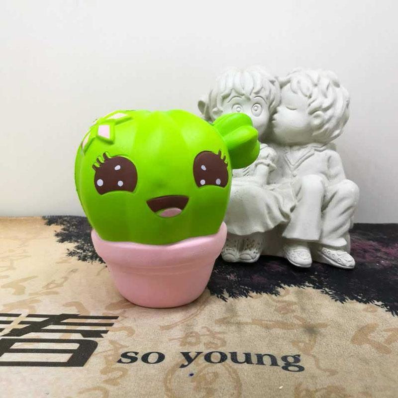 Cactus plant cacti kawaii face squeeze toy stress ball stress relief autism stim stimming abdl kawaii by ddlg playground