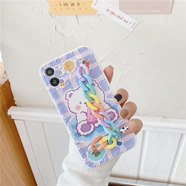 Candycore Bear iPhone Case - For-iphoneXSMax / Purple - fairy kei, iphone, iphone case, cases, iphones