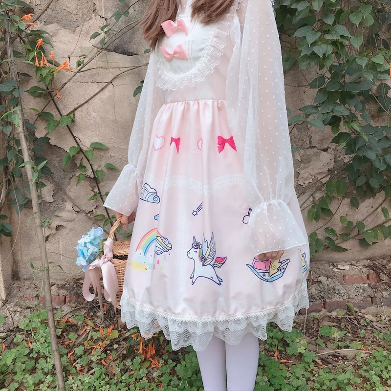 Cartoon Kingdom Lolita Dress - classic lolita, dresses, jsk, jsk dress, fashion