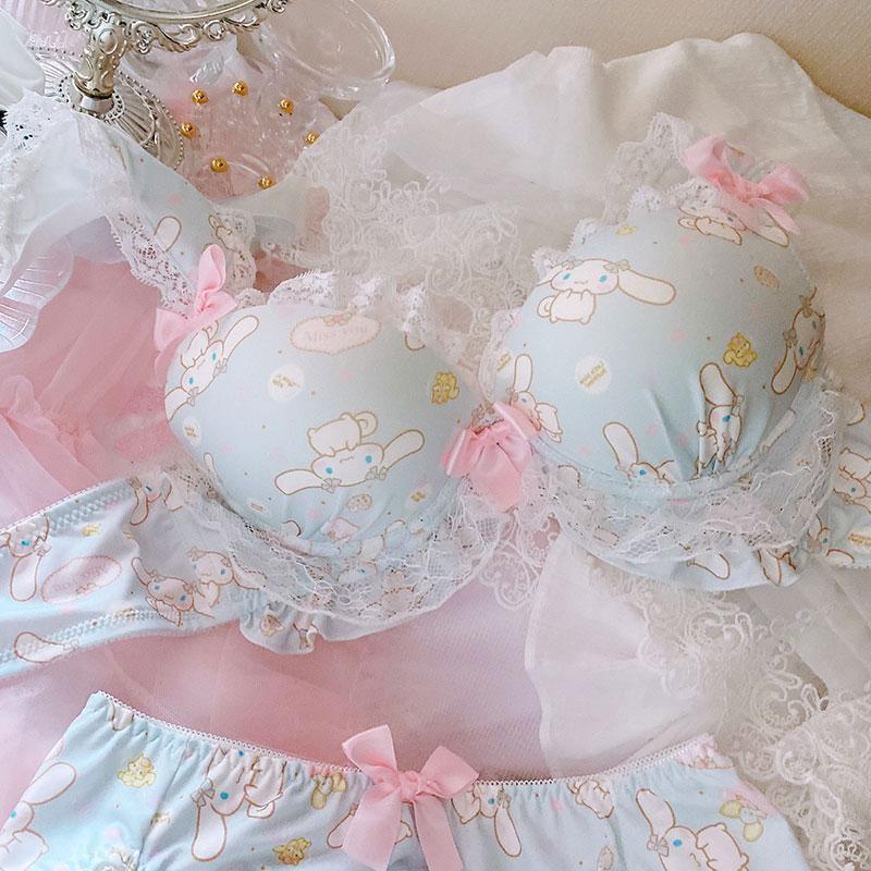 Cinnamoroll Luxury Lingerie Set - bra, bras, brasier, cinnamoroll, cups