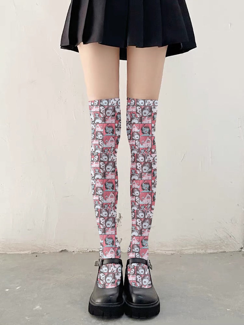 Comic Strip Ahegao Stockings - ahegao, anime, anime face, girl, girls