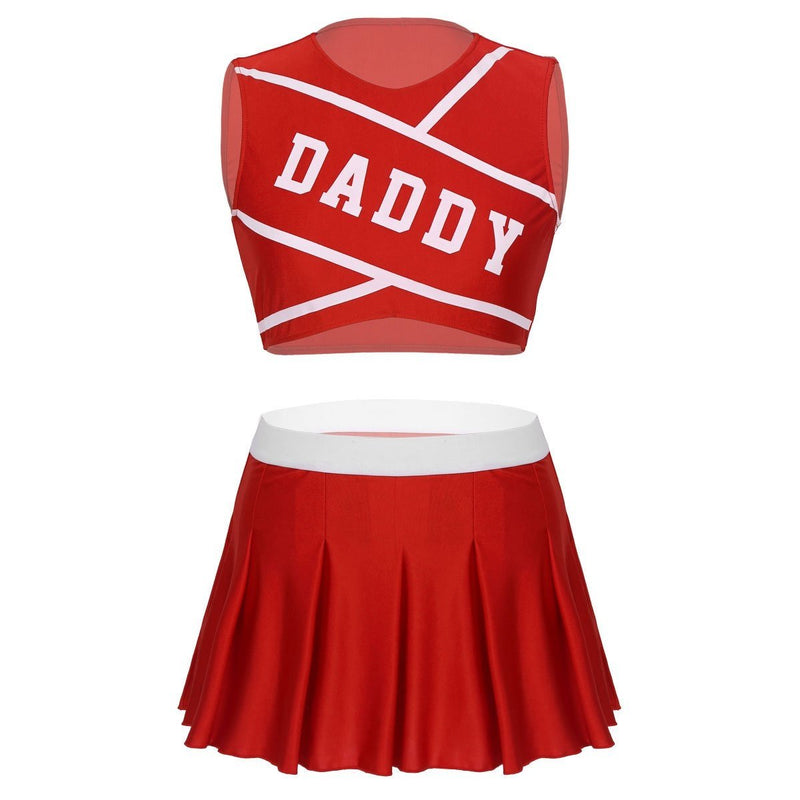 Daddy Cheerleader Outfit Costume Roleplay Cheer