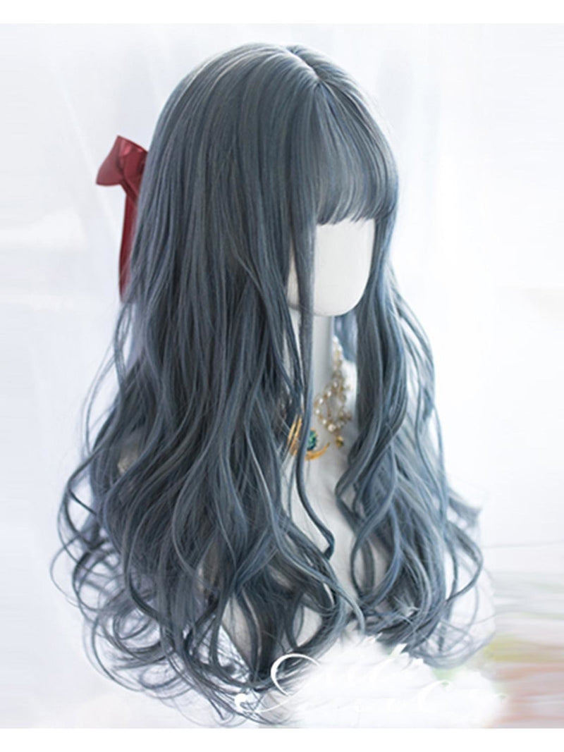 Dark Blue Lolita Wig - wig