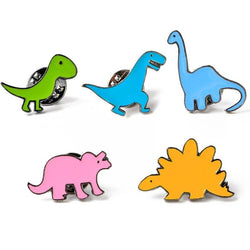 Colorful Dinosaur Enamel Pins Lapel Brooch Kidcore Youthful Little Space CGL ABDL 