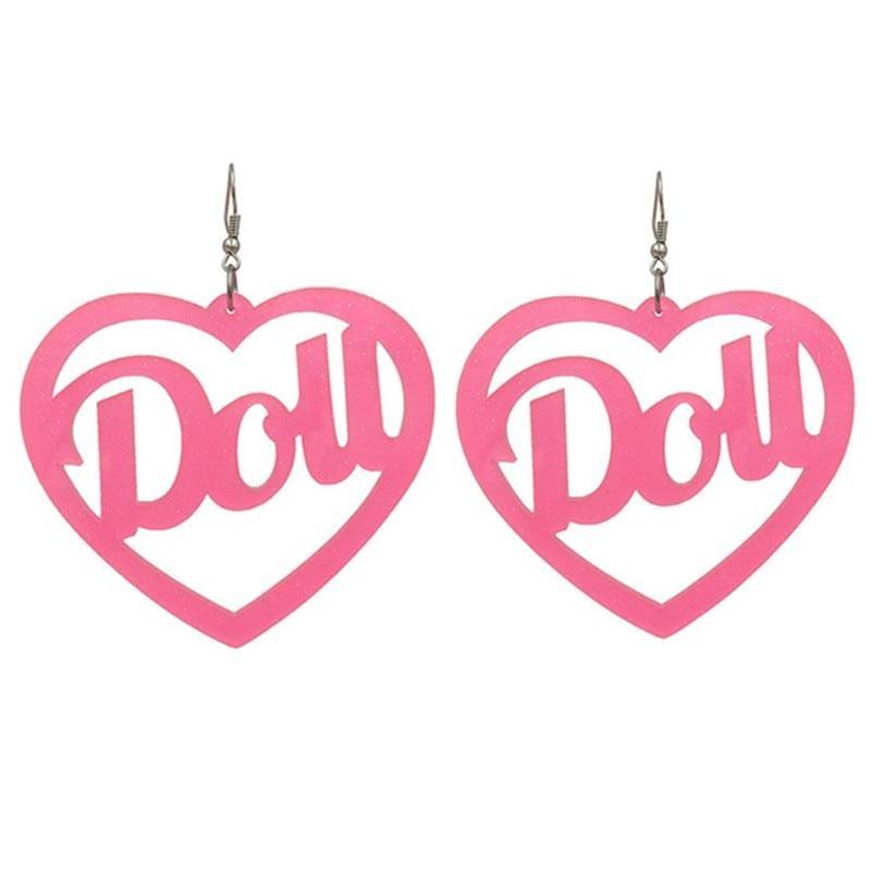 Doll Hoop Earrings - earrings